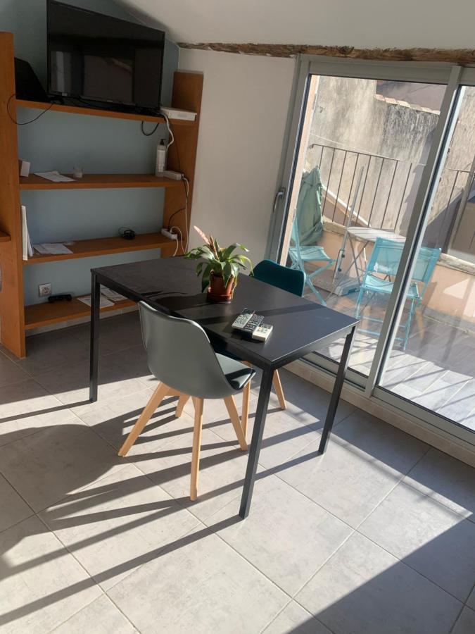 Studio Avec Terrasse Aix-en-Provence Exteriör bild